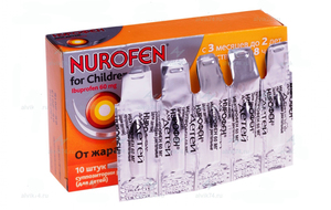 Нурофен свечи д/детей - фото препарата в аптеке
