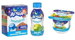 Агуша Засыпайка - молочные продукты для малышей