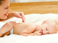 Общий массаж для  новорожденных