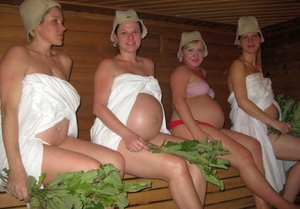 Посещение бани во время беременности
