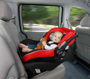 Как перевозить грудных детей в автомобиле