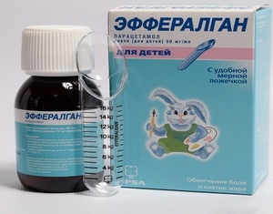 Эффералган сироп для малышей - инструкция и дозировки