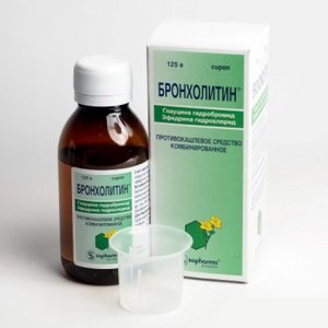 Препарат Бронхолитин