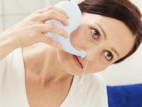 Промывание носа при болезни
