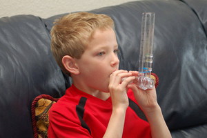 Восстановление проходимости нижних дыхательных путей у ребенка