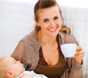 Как пить кофе кормящей маме