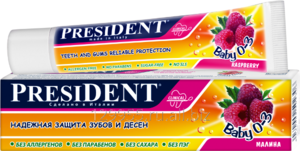 Зубная паста для детей President Baby
