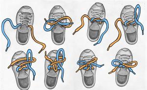 Как научить ребенка завазывать шнурки